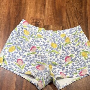 Ralph Lauren Floral Fleece Drawcord Short
